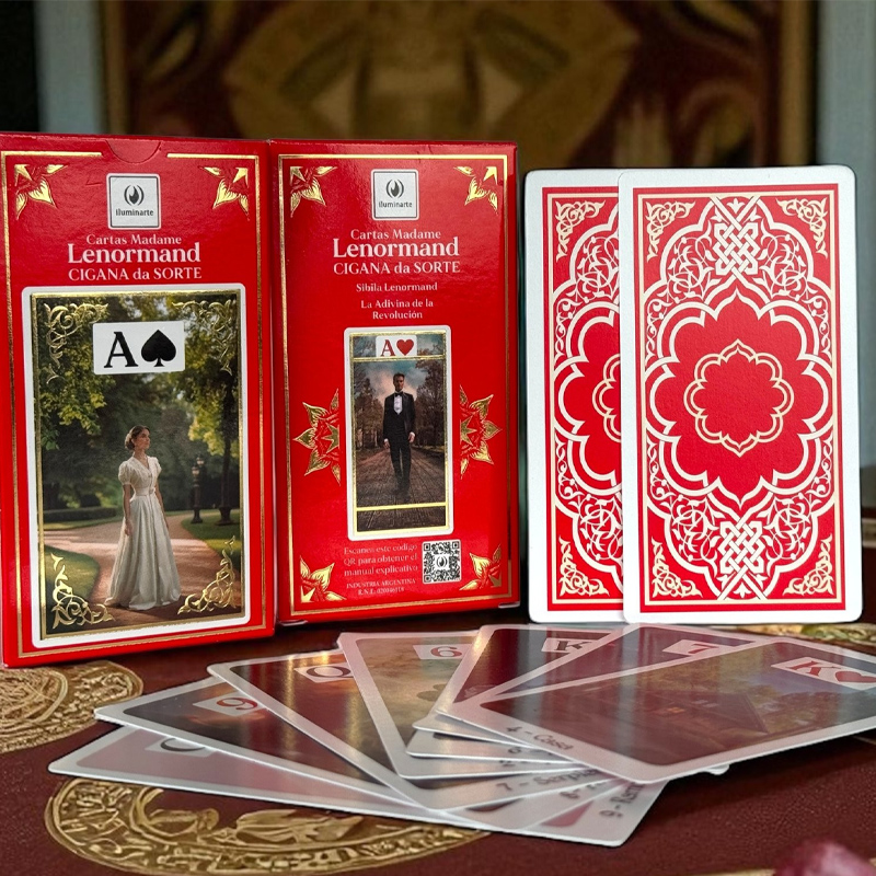 Cartas Mandame Lenormand Cigana da Sorte, Iluminarte
