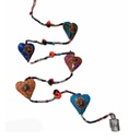 Tira Hindu de 5 Corazones Tela