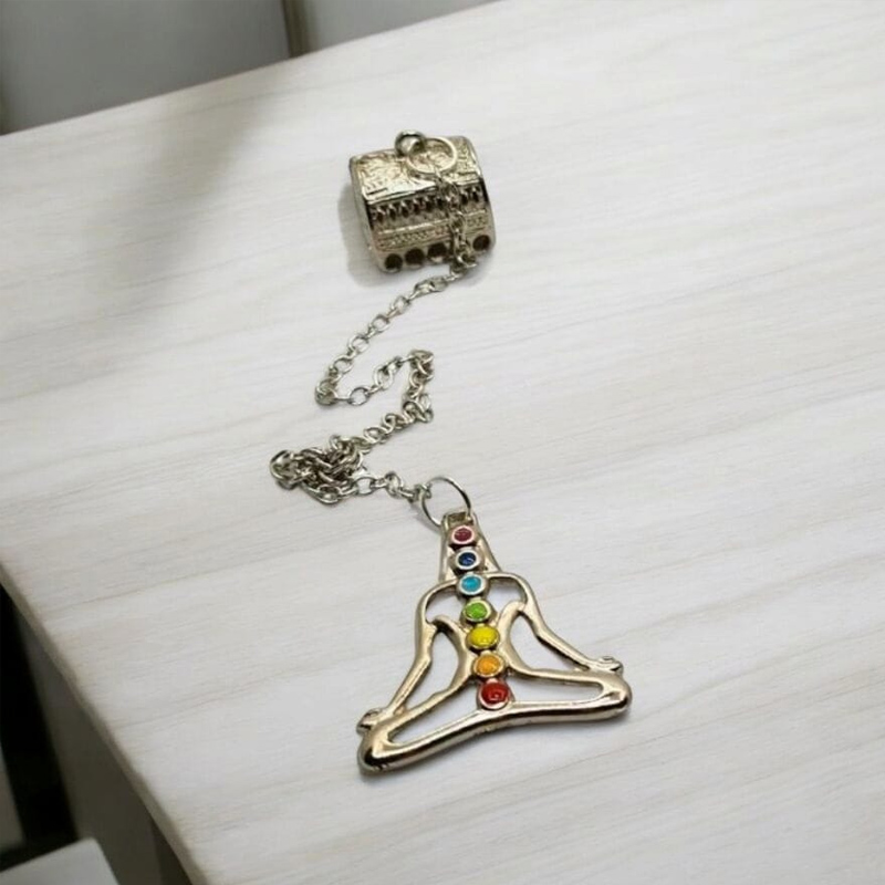 Apagavelas con Cadena Meditacion 7 Chakras Buda