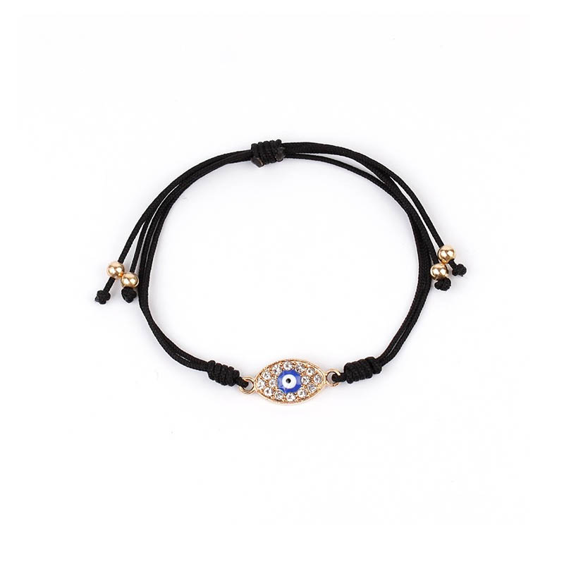 Pulsera Hilo Shine Amulet Negra