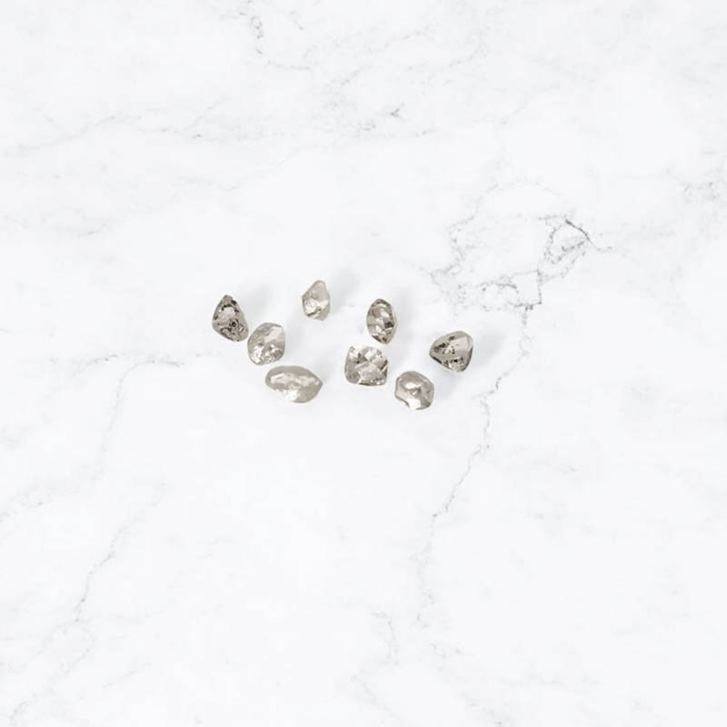 Diamante Herkimer Cuarzo 0.8cm Aprox.