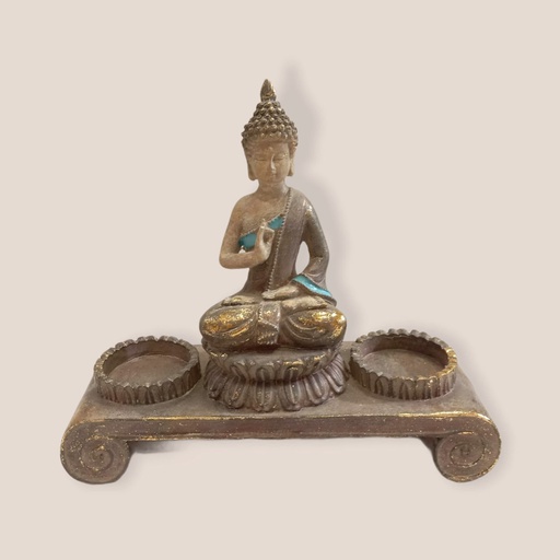 Buda con Dos Fanales 20cm