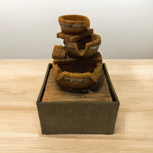 Fuente de Agua con Luz LED Chica N°50