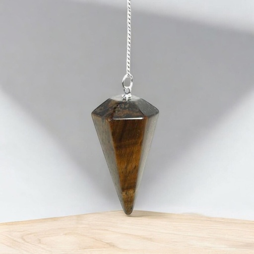 Péndulo Gema Ojo de Tigre