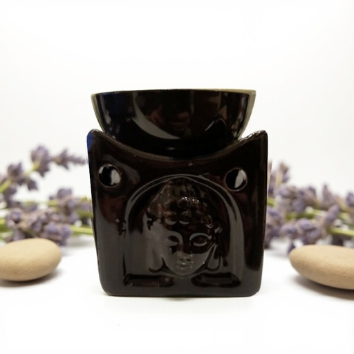 [7799032013180] Hornito Rostro de Buda Negro 8 cm