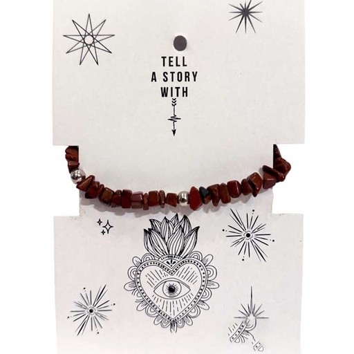 Pulsera Gema Obsidiana Mahogany