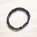 Pulsera Gema Lapislazuli Elastica Eferas 6mm
