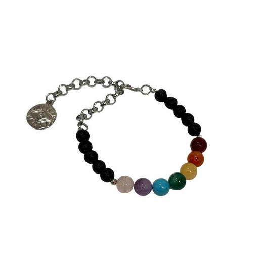 Pulsera Gema 7 Chakras