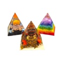 Orgonite Piramide Varios Modelos 4x4cm