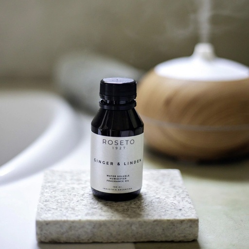 Aceite Para Humidificador Roseto x100ml Ginger &amp; Linden