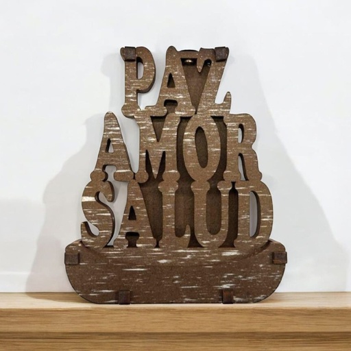 Cascada de Humo Paz, Amor, Salud Colores Varios