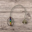 Apagavelas con Cadena Arbol y 7 Chakras