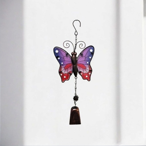 [6952025100941] Movil Metal Mariposa con Campana 35cm Modelo N°1