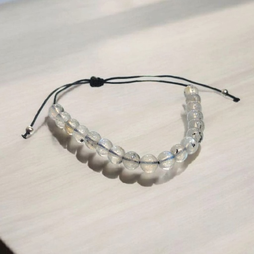 Pulsera Gema Labradorita Blue Hilo