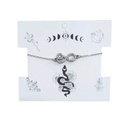 Pulsera Trendy Infinito con Strass