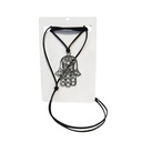 Collar Gamuza Corbatero Hamsa