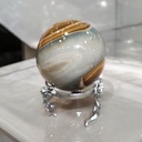 Esfera Jaspe Multicolor 6.6cm con Base