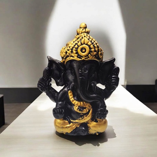 Ganesha Negro 5.5cm Modelo N°2