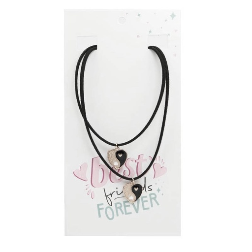 Collar Gamuza Yin Yang Amistad