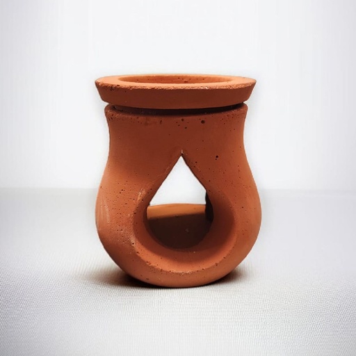 Hornito Cemento Rustico Ladrillo