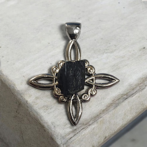 Dije Nudo de Brujas XL Turmalina