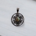 Dije Gema Labradorita Metatron