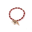Pulsera Elastica Roja Wings Love
