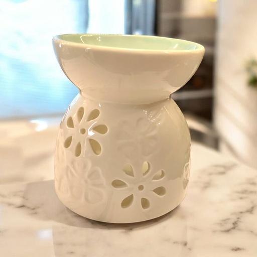 Hornito Ceramica Flor Calada 10cm