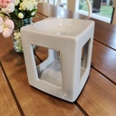 Hornito Cubo Blanco 10cm