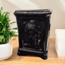 Hornito Cuadrado Cara Buda 10cm Negro