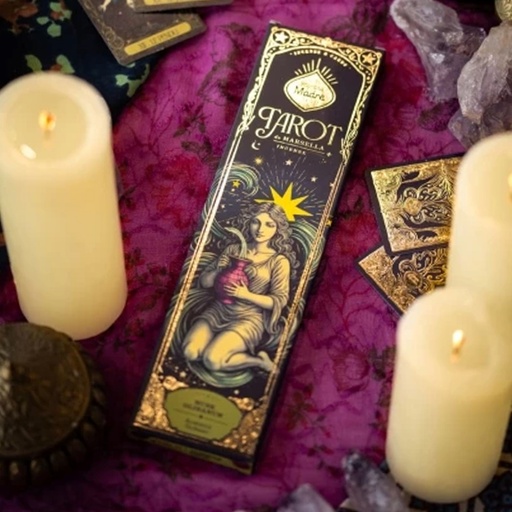 Sahumerio Sagrada Madre, Tarot de Marsella Musk 9u